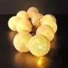 10 LEDS cotton ball