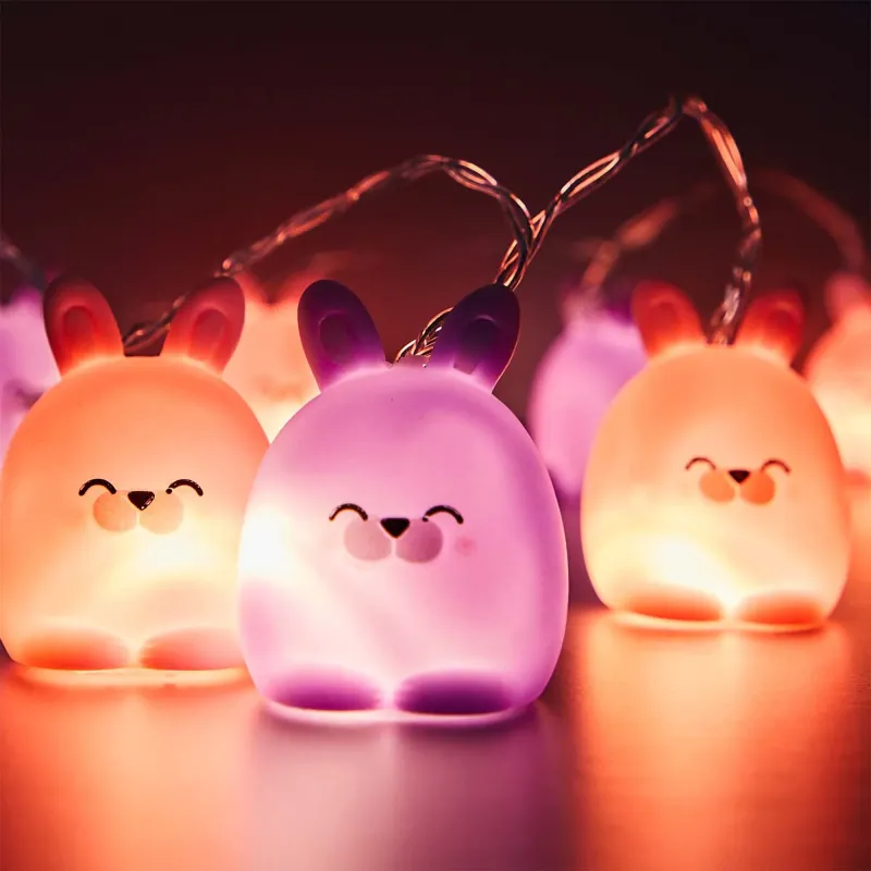 10 LED String Light Rabbit