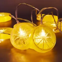 15 LED String Light Lemon