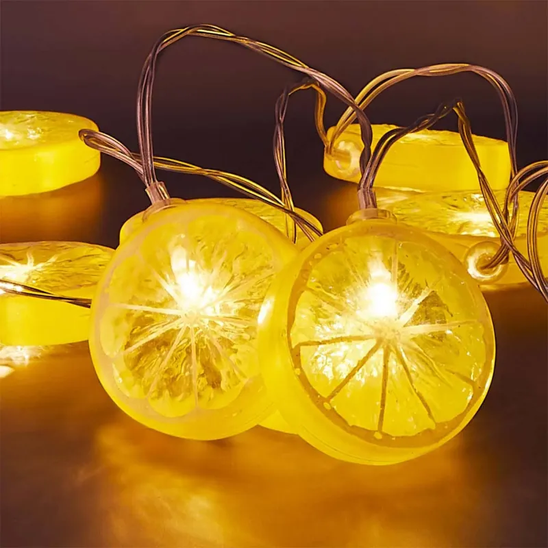 15 LED String Light Lemon