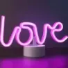 Neon light base Love