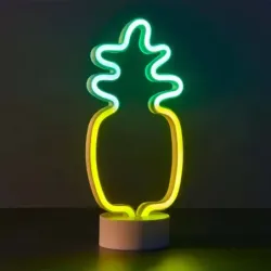 Neon light base pinneapple