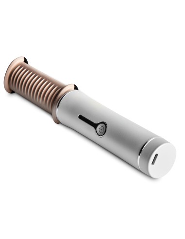 Rechargeable thermal straightening brush