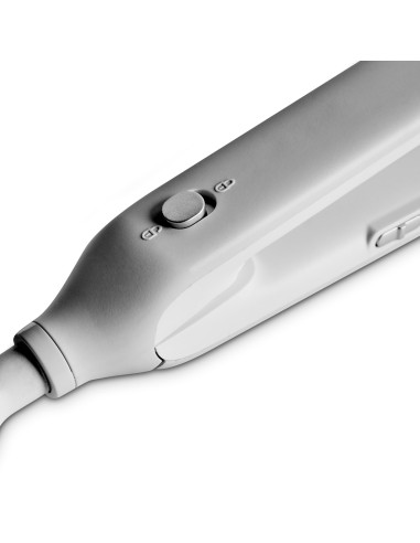 Hair iron with cushioning