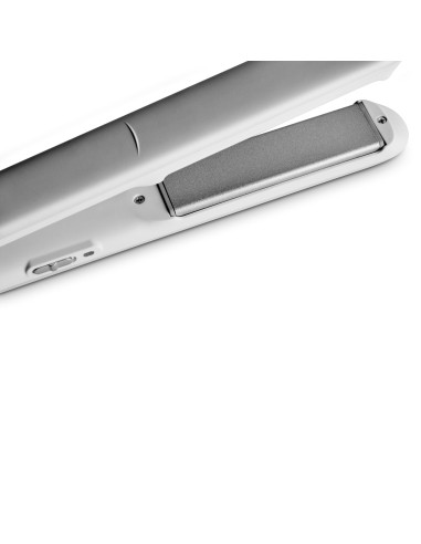 Hair iron with cushioning