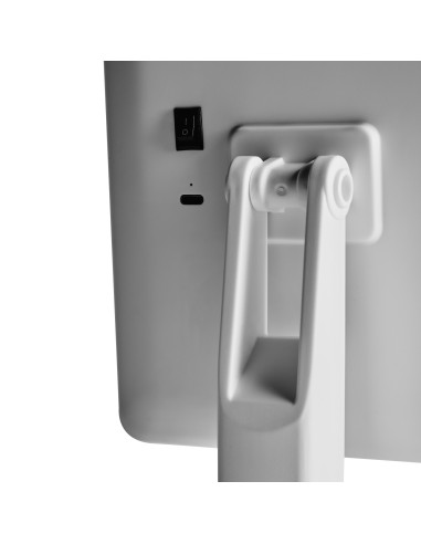 Rechargeable battery LED mirror