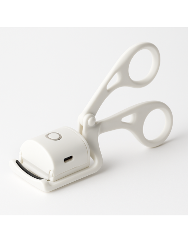 Rizador de pestañas por calor recargable con almohadilla