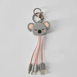 Cartoon Multicable USB to microUSB/TypeC/Lightning